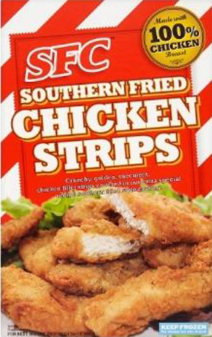 SFC Southern Fried Chicken Strips 400g kjúklingabitar