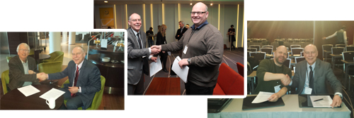 Undirritun HHK, HNE, HAUST og MAST