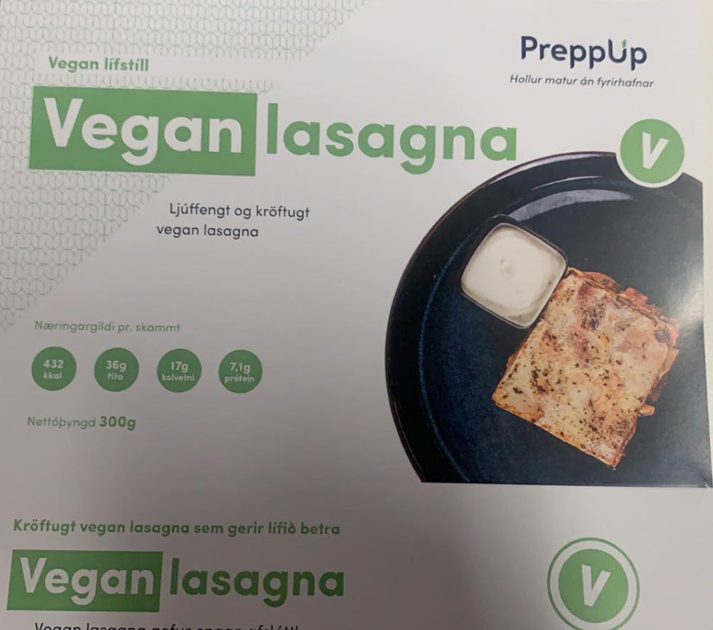 Vegan lasagna