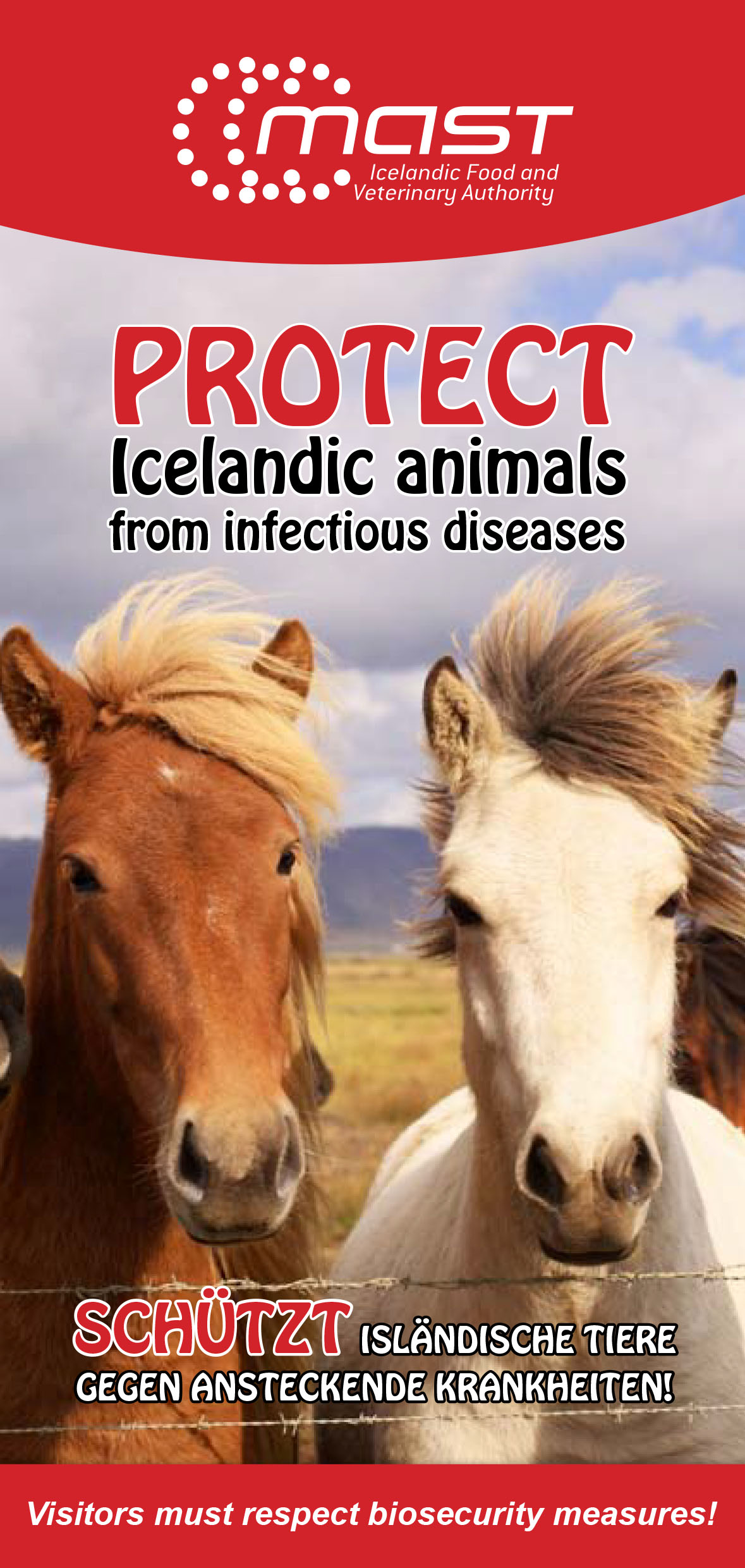 Protect Icelandic animals from infectious diseases